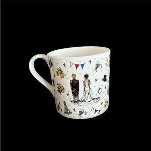 Milly Green H.R.H. HARRY AND MEGAN 2018 Royal Wedding Mug Fine Bone China